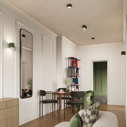 Spot AURA 1xGX53/10W/230V, Ø 10 cm, vert