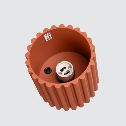 Spot AURA 1xGU10/10W/230V Ø 10 cm orange