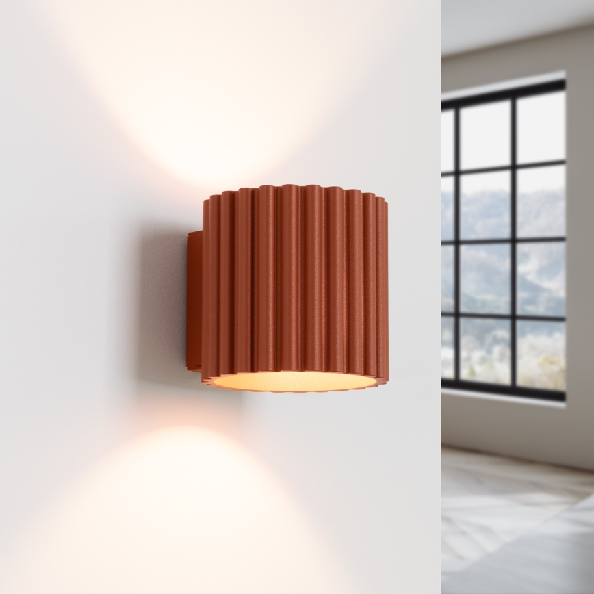 Applique murale AURA 1xG9/10W/230V orange