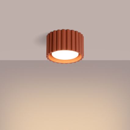 Spot AURA 1xGX53/10W/230V Ø 10 cm orange