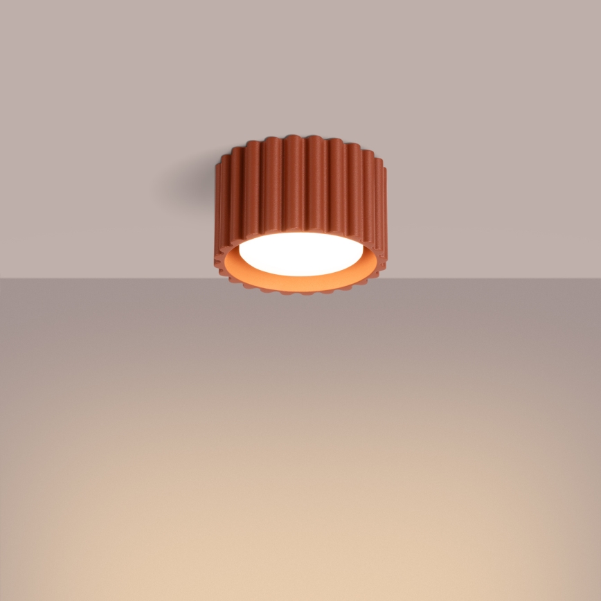 Spot AURA 1xGX53/10W/230V Ø 10 cm orange