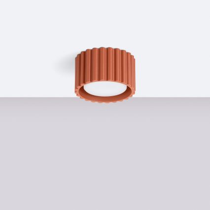 Spot AURA 1xGX53/10W/230V Ø 10 cm orange
