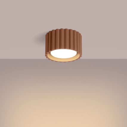 Spot AURA 1xGX53/10W/230V, Ø 10 cm, marron