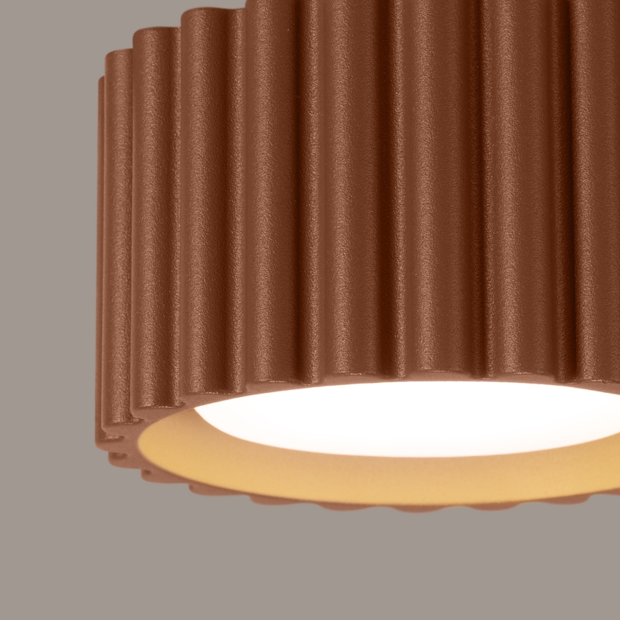 Spot AURA 1xGX53/10W/230V, Ø 10 cm, marron