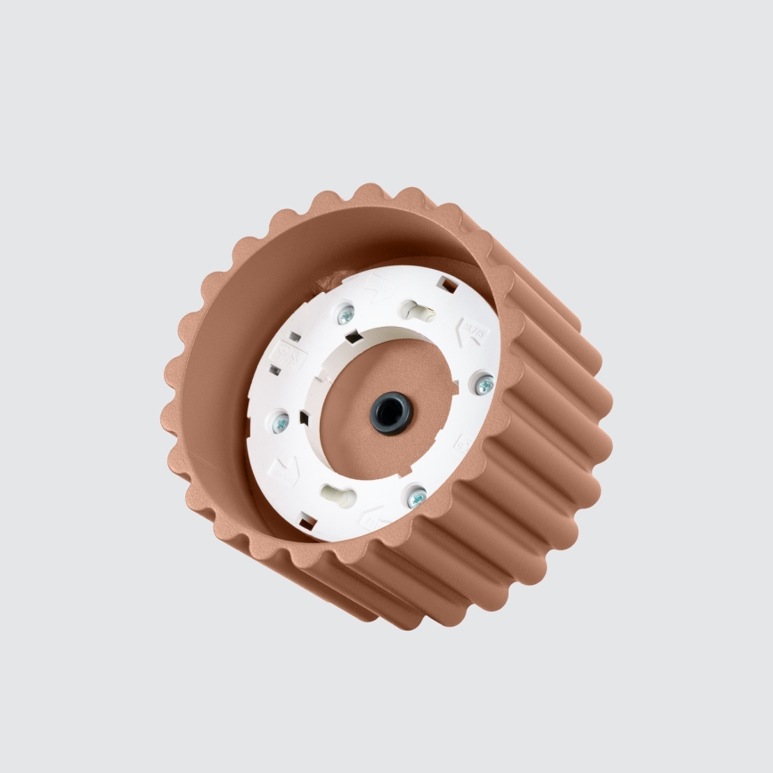 Spot AURA 1xGX53/10W/230V, Ø 10 cm, marron