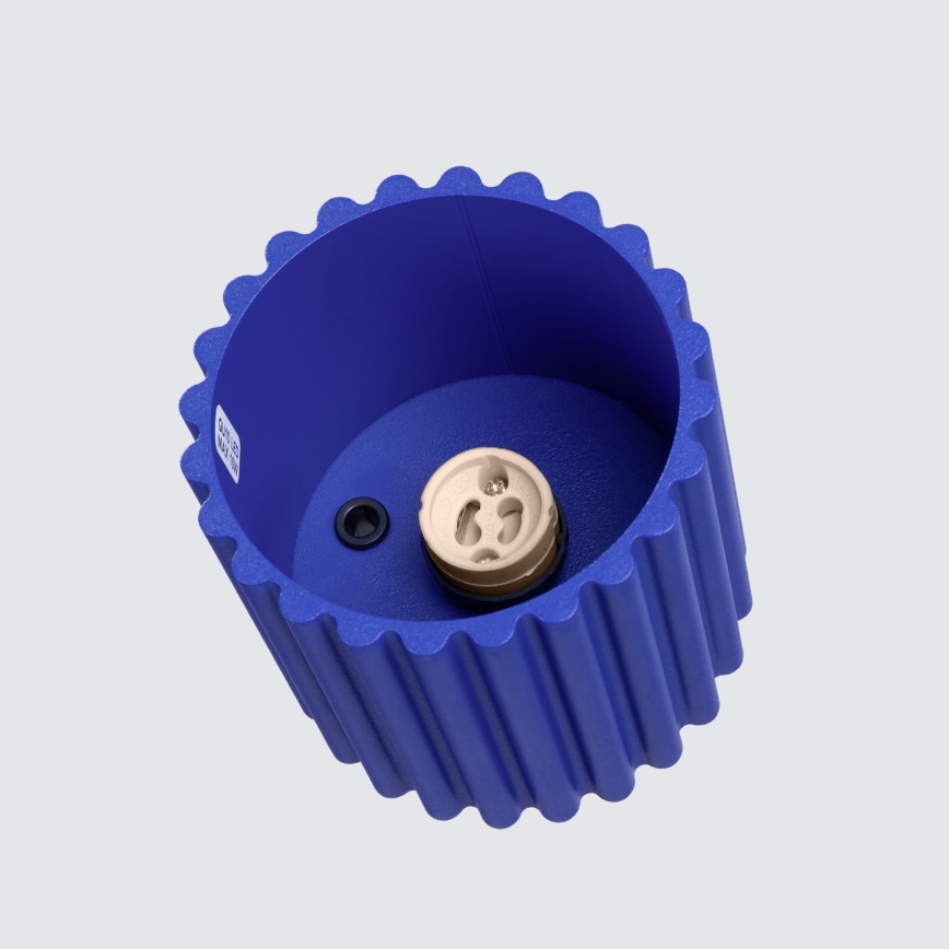 Spot AURA 1xGU10/10W/230V 10 cm bleu