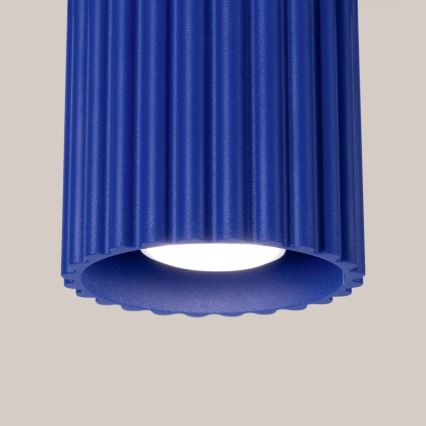 Spot AURA 1xGU10/10W/230V Ø 10 cm bleu