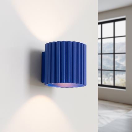 Applique murale AURA 1xG9/10W/230V bleue