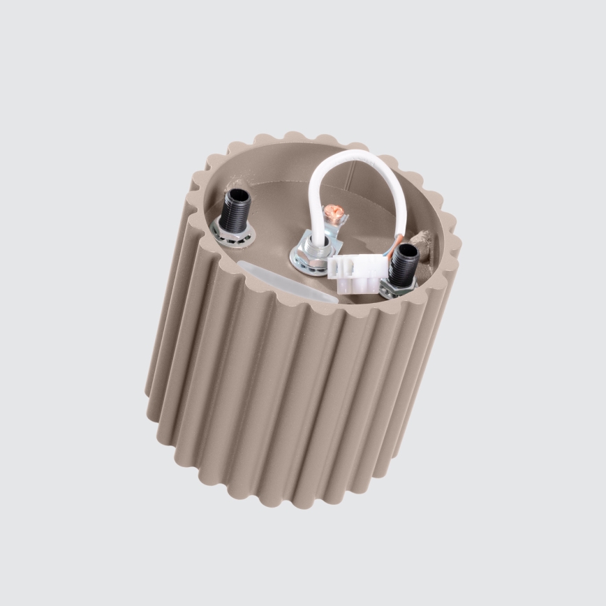 Spot AURA 1xGU10/10W/230V Ø 10 cm taupe