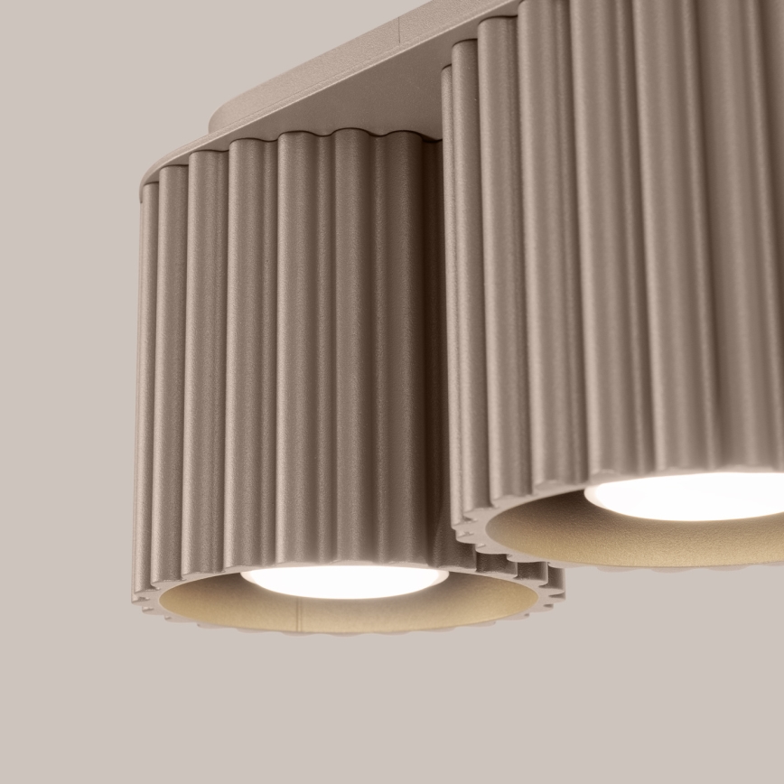 Spot AURA 2xGU10/10W/230V taupe