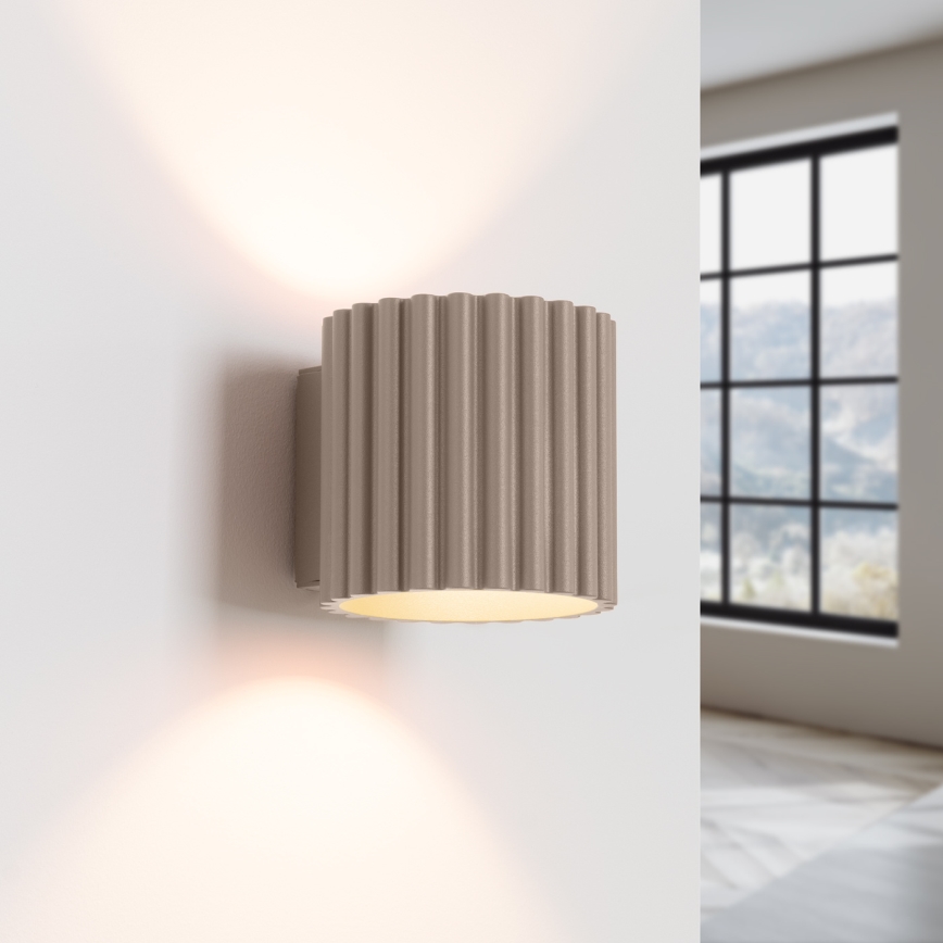 Applique murale AURA 1xG9/10W/230V taupe