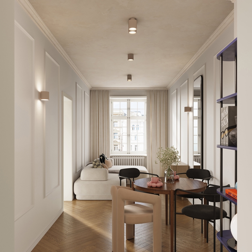 Applique murale AURA 1xG9/10W/230V taupe