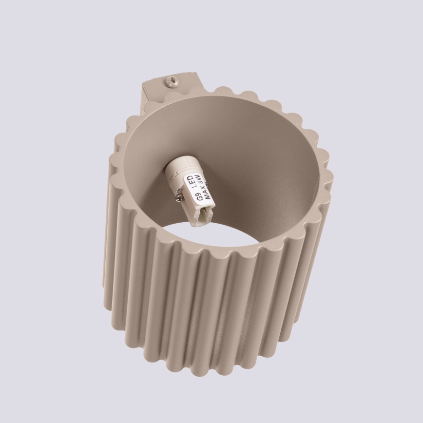 Applique murale AURA 1xG9/10W/230V taupe