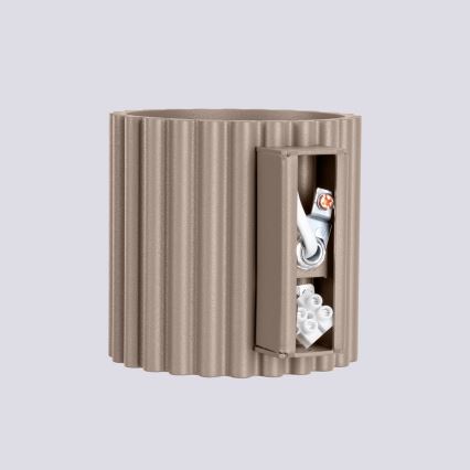 Applique murale AURA 1xG9/10W/230V taupe