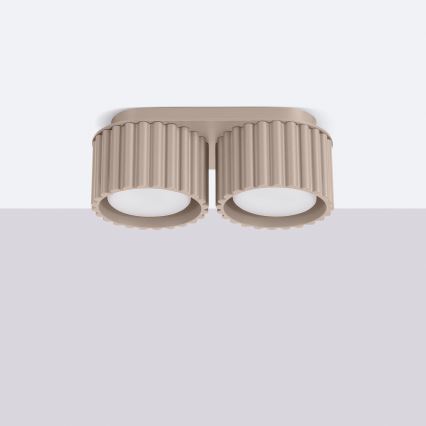 Spot AURA 2xGX53/10W/230V taupe