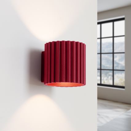 Applique murale AURA 1xG9/10W/230V rouge