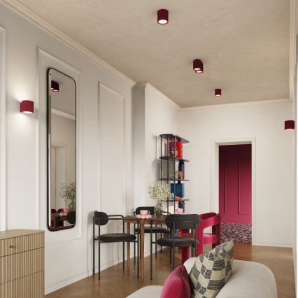 Applique murale AURA 1xG9/10W/230V rouge