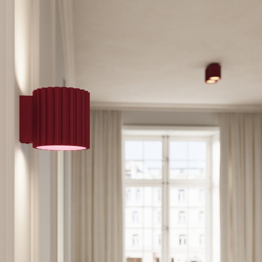 Applique murale AURA 1xG9/10W/230V rouge