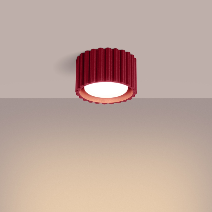 Spot AURA 1xGX53/10W/230V, 6 cm, rouge