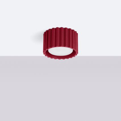 Spot AURA 1xGX53/10W/230V, 6 cm, rouge
