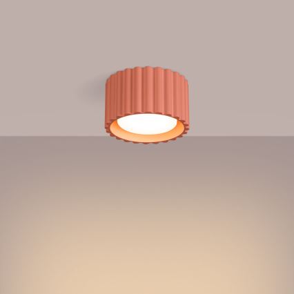 Spot AURA 1xGX53/10W/230V Ø 10 cm rose