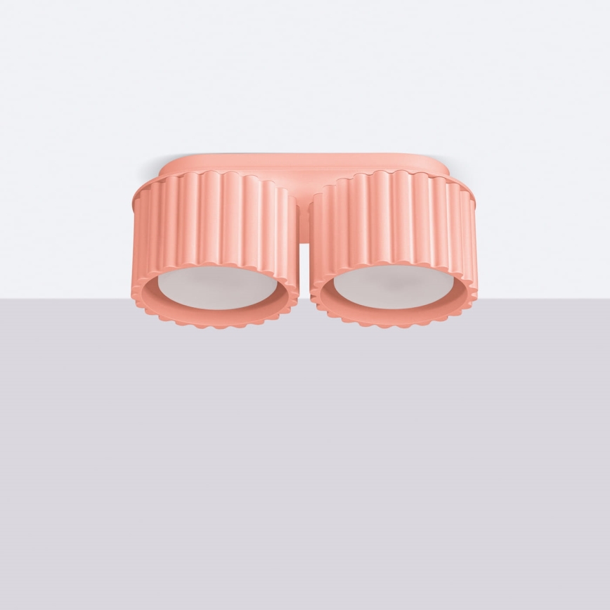 Spot AURA 2xGX53/10W/230V rose