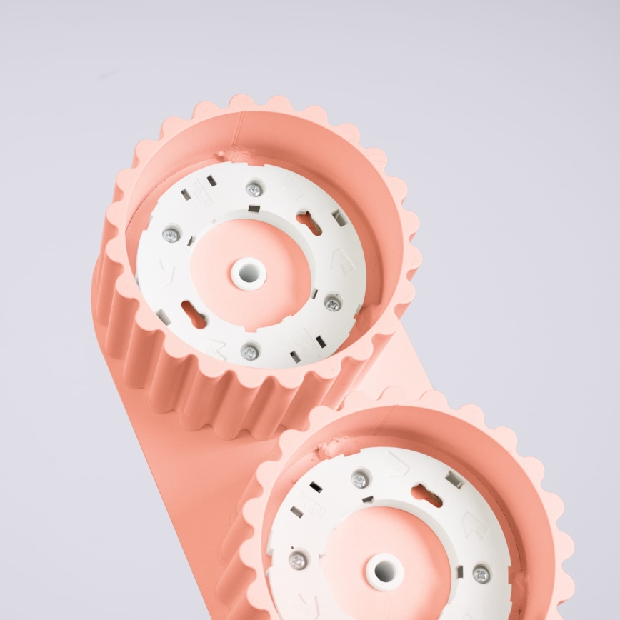 Spot AURA 2xGX53/10W/230V rose