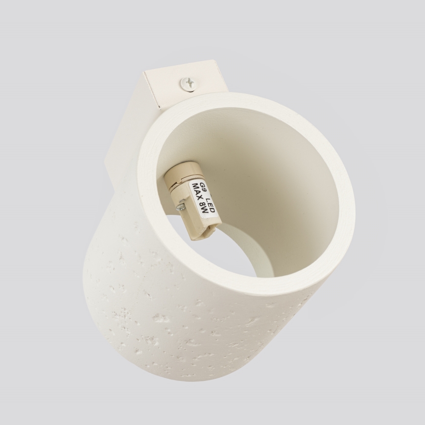 Applique spot ORBIS 1xG9/8W/230V béton/crème