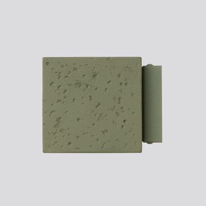 Applique murale spot QUAD 1xG9/8W/230V béton/vert