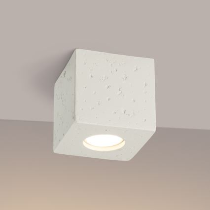 Spot d'éclairage QUAD 1xGU10/10W/230V béton/crème