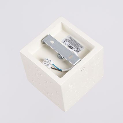 Spot d'éclairage QUAD 1xGU10/10W/230V béton/crème