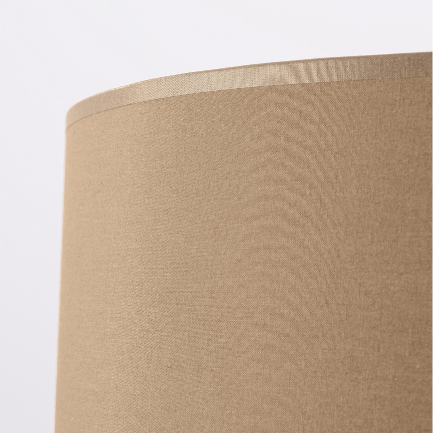 Suspension sur câble NEVIA 1xE27/15W/230V Ø 40 cm taupe