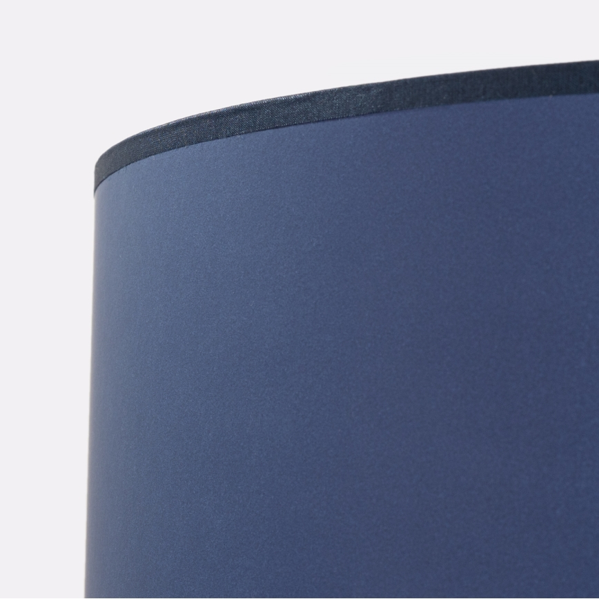 Suspension sur câble NEVIA 1xE27/15W/230V diam. 40 cm bleu