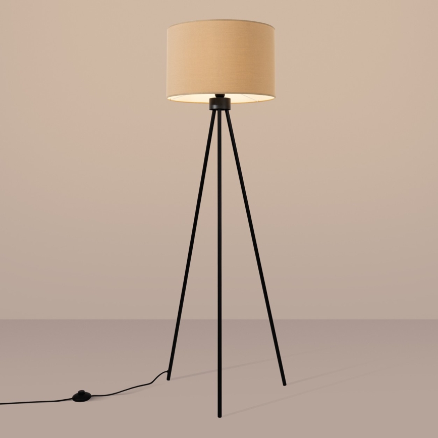 Lampadaire NEVIA 1xE27/15W/230V taupe