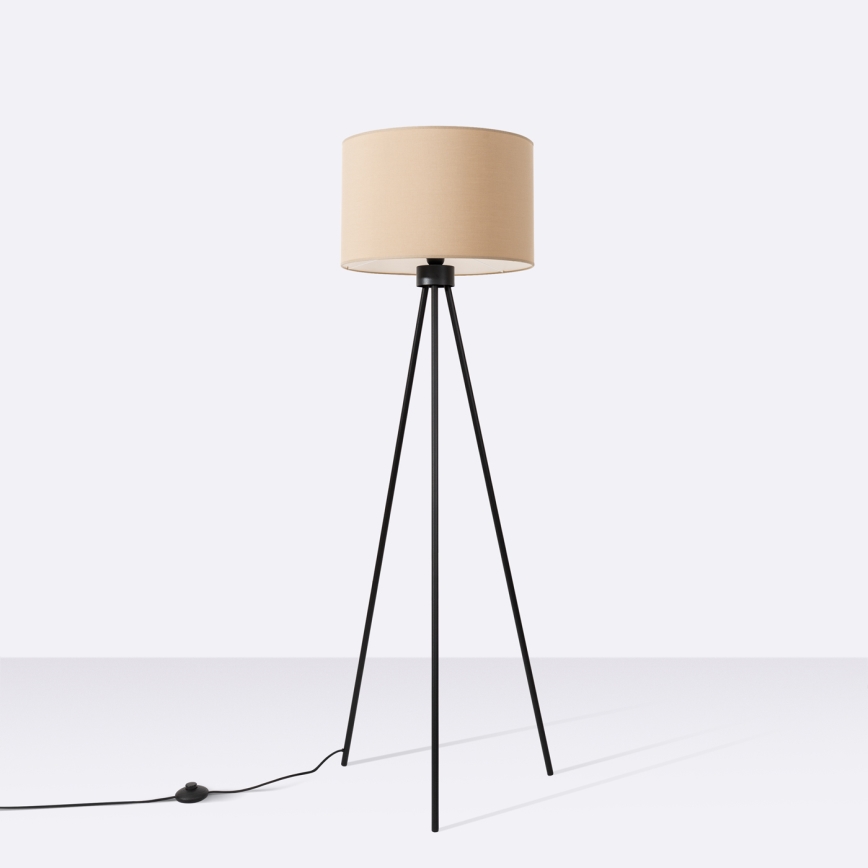 Lampadaire NEVIA 1xE27/15W/230V taupe