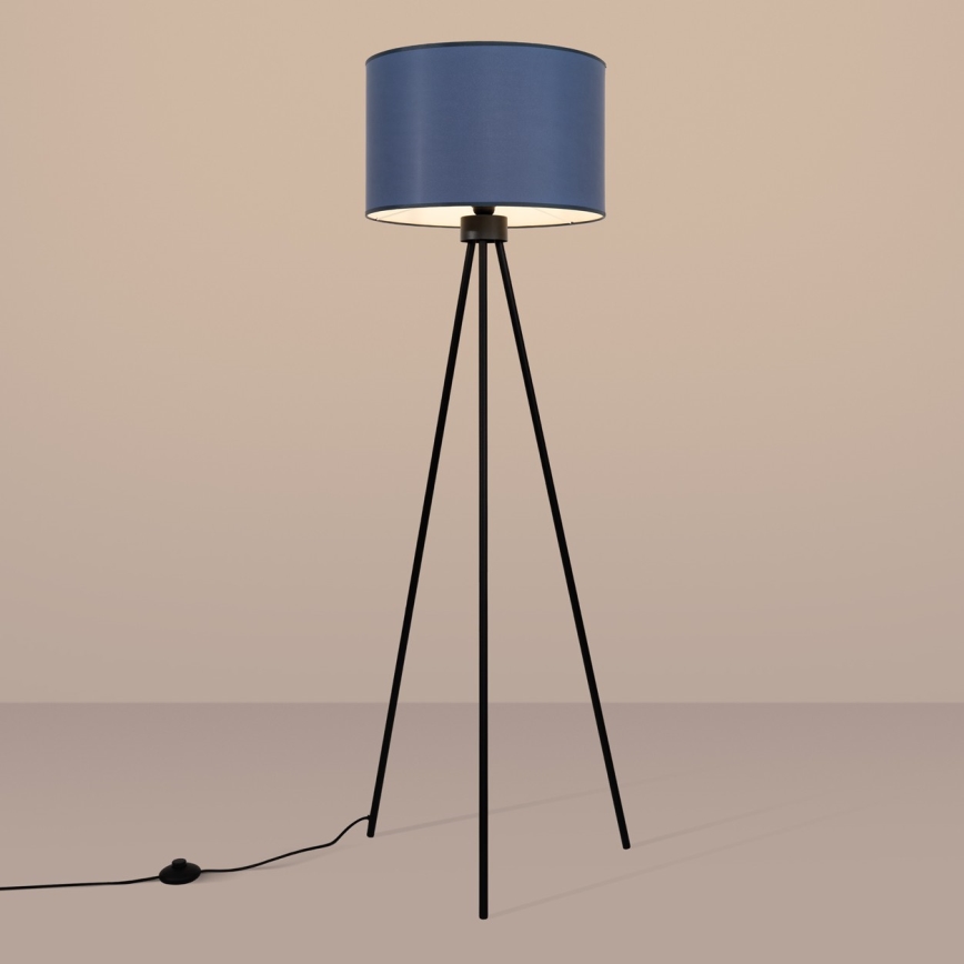 Lampadaire NEVIA 1xE27/15W/230V bleu