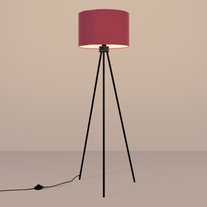Lampadaire NEVIA 1xE27/15W/230V rouge