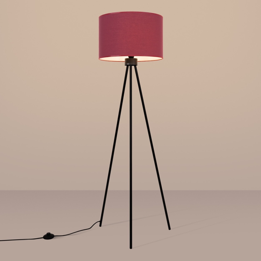 Lampadaire NEVIA 1xE27/15W/230V rouge