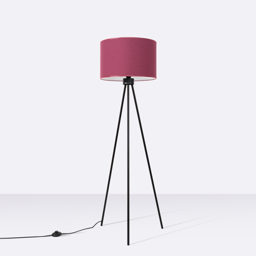 Lampadaire NEVIA 1xE27/15W/230V rouge