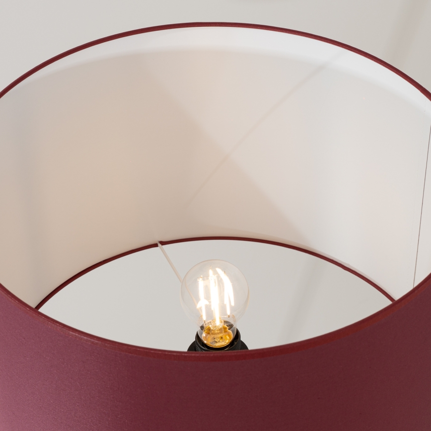Lampadaire NEVIA 1xE27/15W/230V rouge