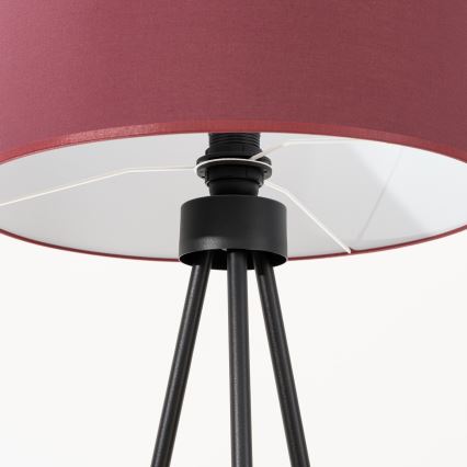 Lampadaire NEVIA 1xE27/15W/230V rouge