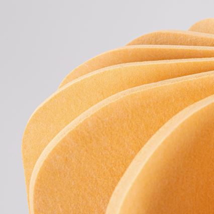 Suspension sur câble MULA 1xE27/15W/230V, Ø 45 cm, jaune