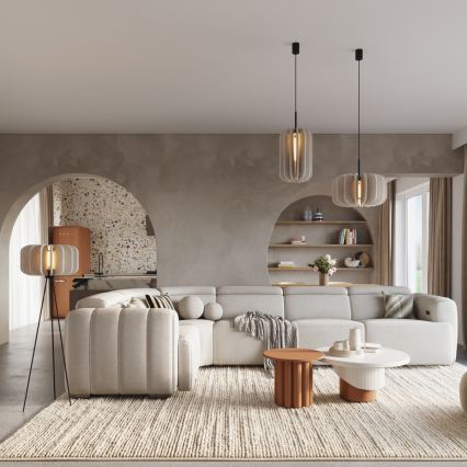 Lampadaire MULA 1xE27/15W/230V crème