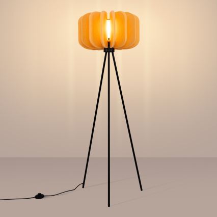 Lampadaire MULA 1xE27/15W/230V jaune