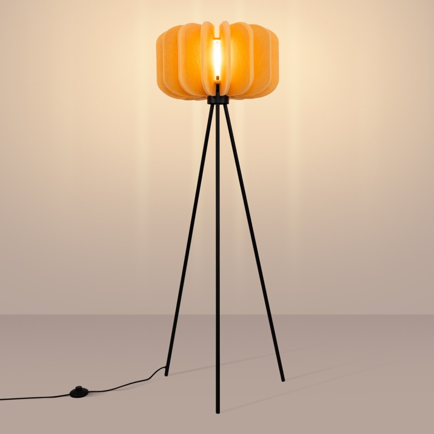 Lampadaire MULA 1xE27/15W/230V jaune