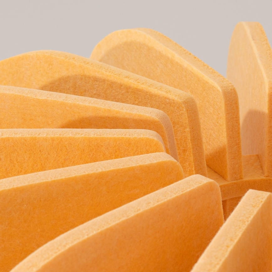 Lampadaire MULA 1xE27/15W/230V jaune