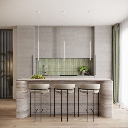 Lustre sur câble ARCHE 2xG9/8W/230V blanc