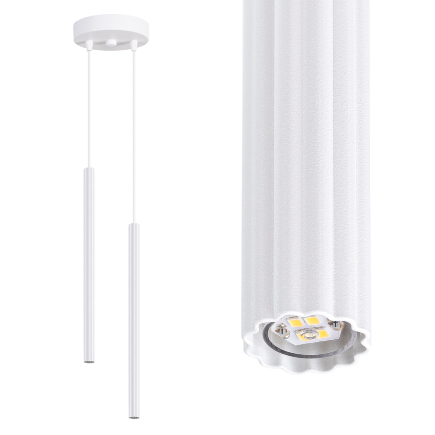 Lustre sur câble ARCHE 2xG9/8W/230V blanc