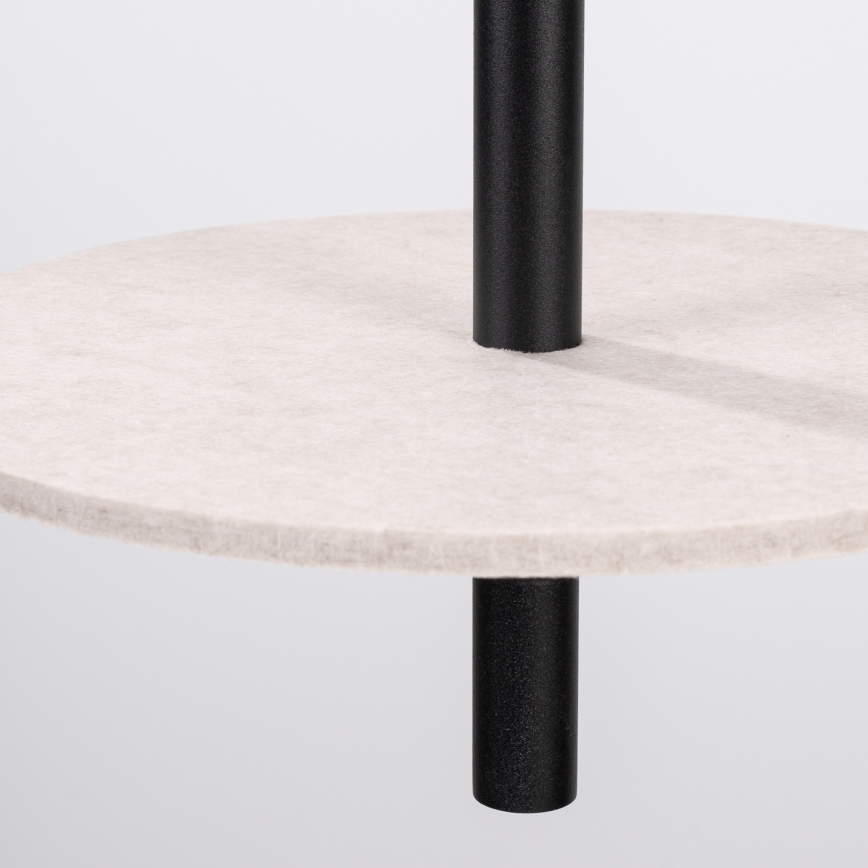 Suspension FELTRO sur câble 1xG9/8W/230V noir/crème