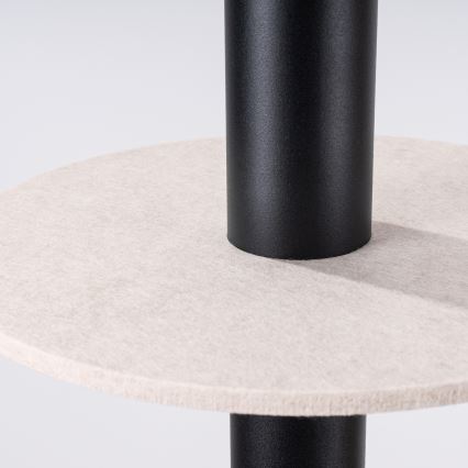 Suspension sur câble PELTA 1xGU10/10W/230V noir/crème